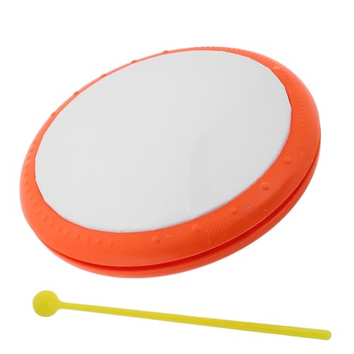 WHAMVOX Handtrommel aus Robustem Kunststoff mit Set Fördert Rhythmus und Feinmotorik Geeignet für Vorschule Frühpädagogik und Musikalische Früherziehung Orange WHAMVOX Handtrommel aus Robustem Kunststoff mit Set Fördert Rhythmus und Feinmotorik Geeignet für Vorschule Frühpädagogik und Musikalische Früherziehung Orange von WHAMVOX