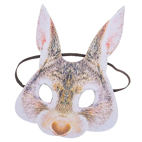 WHAMVOX Hasenmaske kinder masken Maskerade-Party-Maske halloween masken halloweenmaske Cosplay-Maske Halloween-Maskenstütze Abschlussball bilden Kopfbedeckung Requisiten Mann schmücken von WHAMVOX