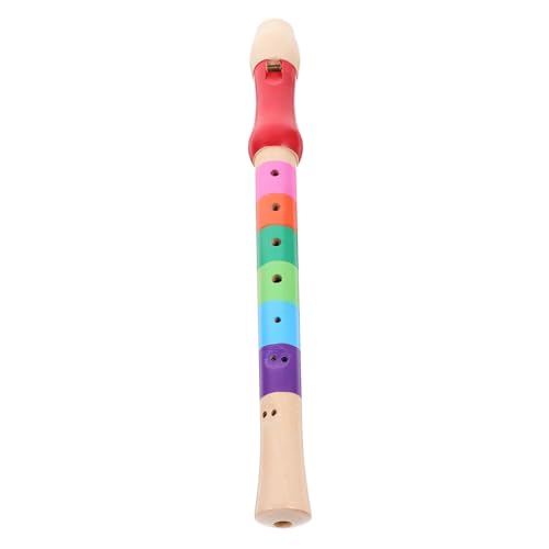 WHAMVOX Holz Sopranblockflöte Musikflöte für Anfänger Klarer Klang und Einfacher Handhabung Geeignet für Lernzwecke und Übung der Fingerfertigkeit Zufällige Farbe von WHAMVOX
