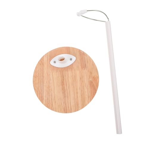 WHAMVOX Holzpuppenständer Verstellbar Höhenverstellbar Puppenhalter mit Kopfstütze Stabil Leicht für Puppenpräsentation und Aufbewahrung als für Sammler von WHAMVOX