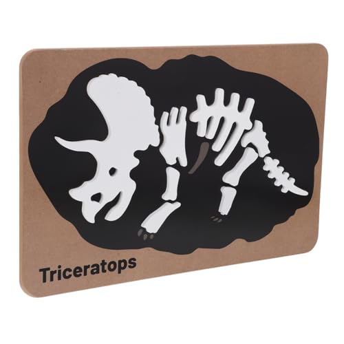 WHAMVOX Holzpuzzle Dinosaurier Fossil Bone Puzzle Lernspielzeug für Jahre Fördert Feinmotorik Problemlösung Spaßiges Triasaurus Design WHAMVOX Holzpuzzle Dinosaurier Fossil Bone Puzzle Lernspielzeug für Jahre Fördert Feinmotorik Problemlösung Spaßiges Triasaurus Design von WHAMVOX