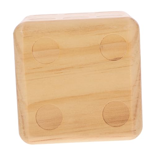 WHAMVOX Holzwürfel Brettspiele Krocket Jumbo Hinterhof Spielversorgung Große Spielwürfel Praktisches Würfel-requisit Würfel Für Partyspiel Holz Große Würfel Tischspielwürfel Würfel-stütze WHAMVOX Holzwürfel Brettspiele Krocket Jumbo Hinterhof Spielversorgung Große Spielwürfel Praktisches Würfel-requisit Würfel Für Partyspiel Holz Große Würfel Tischspielwürfel Würfel-stütze von WHAMVOX