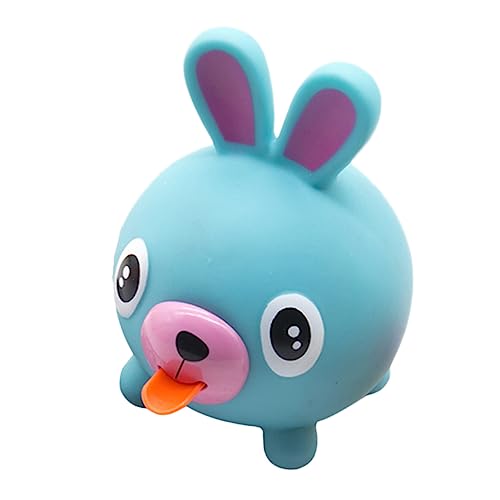 WHAMVOX Kawaii Quietschespielzeug Lustiger Blauer Hase aus Mildem für Stressabbau und Sensorisches zum Drücken und Quetschen für Mehr Spaß WHAMVOX Kawaii Quietschespielzeug Lustiger Blauer Hase aus Mildem für Stressabbau und Sensorisches zum Drücken und Quetschen für Mehr Spaß von WHAMVOX