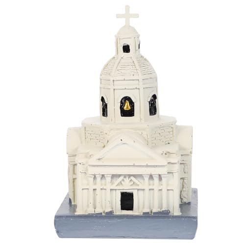 WHAMVOX Einzigartiges Kunstharz-Kathedrale-Handwerk Für Die Inneneinrichtung Sandtisch Schmuck Kirche Hervorragende Handwerkskunst von WHAMVOX
