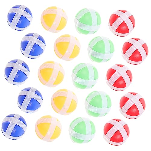 WHAMVOX Klettballspiel Bälle Für Dartscheiben Klebrige Bälle Für Wurfspielzeug Für Drinnen Und Draußen Und Je WHAMVOX Klettballspiel Bälle Für Dartscheiben Klebrige Bälle Für Wurfspielzeug Für Drinnen Und Draußen Und Je von WHAMVOX