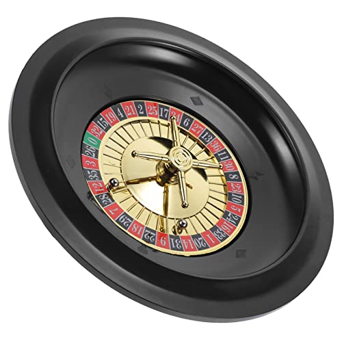 WHAMVOX 10 Zoll Roulette Spiel Rad Set Feine Poker Rad Für Home Party Spiel Rad von WHAMVOX