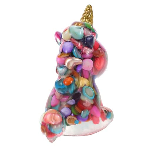 WHAMVOX Kristallverzierungen Kristall Dekoration Versatile Dekoration Home Dekoration Statuen Briefbeschwerer-Statuen Tischfahnen Einhorn-Kopf-Statue Tierskulptur aus Kristall Epoxid WHAMVOX Kristallverzierungen Kristall Dekoration Versatile Dekoration Home Dekoration Statuen Briefbeschwerer-Statuen Tischfahnen Einhorn-Kopf-Statue Tierskulptur aus Kristall Epoxid von WHAMVOX