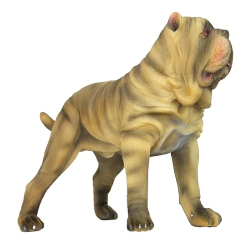 WHAMVOX Kunststoff Hund Modell Figur Simulation für Stabile Hundestatue Braun Realistische Welpen Nachbildung Pädagogisches WHAMVOX Kunststoff Hund Modell Figur Simulation für Stabile Hundestatue Braun Realistische Welpen Nachbildung Pädagogisches von WHAMVOX