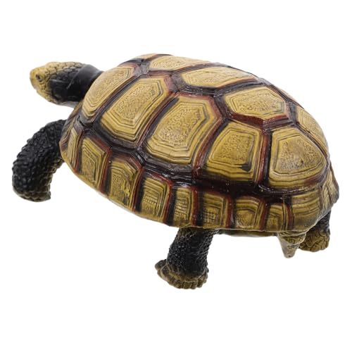 WHAMVOX Plastik Schildkröte Modell Tierfigur Realistische Europäische Land-schildkröte Lernspielzeug Für Dekoration Für Zuhause Und Schreibtisch Geschenkidee Für Geburtstage Und von WHAMVOX