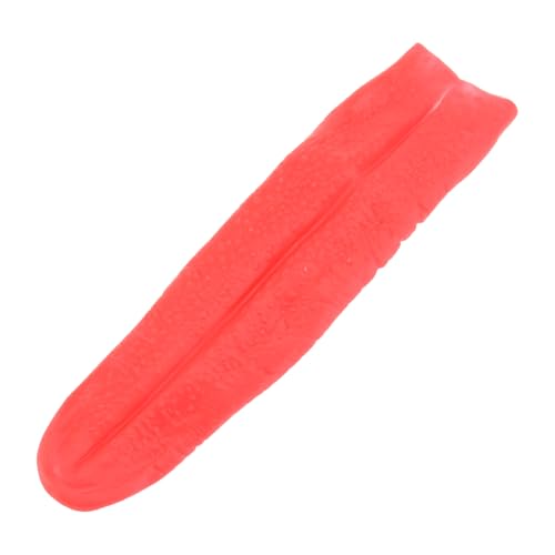 WHAMVOX Lange Rote Kunstzunge Halloween Requisite Realistische Cosplay Deko für Party Festival Gruselige Verkleidung Zubehör WHAMVOX Lange Rote Kunstzunge Halloween Requisite Realistische Cosplay Deko für Party Festival Gruselige Verkleidung Zubehör von WHAMVOX