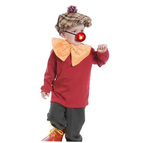 WHAMVOX Leuchtende Clown Nase Rot mit Elastischem Band Verstellbare Cosplay Party Requisiten für Karneval Zirkus Halloween Geburtstagsfeiern und Festliche Anlässe von WHAMVOX