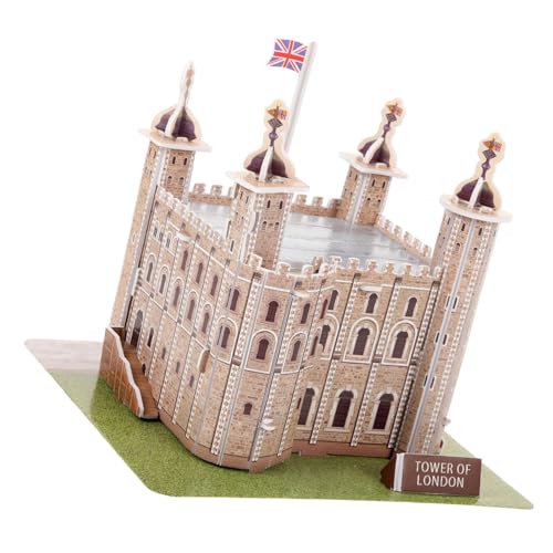WHAMVOX London Tower Puzzle aus Papier Einfach Zusammenzubauen Langlebiges Modell Pädagogisch Fördert Räumliche Vorstellungskraft Kreatives Bauspielzeug für Erwachsene WHAMVOX London Tower Puzzle aus Papier Einfach Zusammenzubauen Langlebiges Modell Pädagogisch Fördert Räumliche Vorstellungskraft Kreatives Bauspielzeug für Erwachsene von WHAMVOX