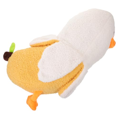 WHAMVOX Lustige Bananenfreund Entenpuppe Kuscheltier Kuschelbanane Bananenkissen Tier Bananenspielzeug Bananen Kuscheltier Kuscheltier Bananenkissen Ornament von WHAMVOX