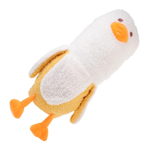 WHAMVOX Lustige Bananenfreund-entenpuppe Kuscheltier Im Schlafzimmer Gefüllte Banane Bananenkissen Ausgestopftes Bananenschmuck Banane Stofftier Bananenpuppe Plüsch von WHAMVOX