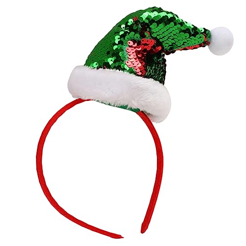 WHAMVOX Weihnachtliches Stirnband Mit Glitzer Und Pailletten Festlicher Kopfschmuck Für Perfekte Weihnachtsdeko Und Kostümzubehör Für Partys Und Feiern WHAMVOX Weihnachtliches Stirnband Mit Glitzer Und Pailletten Festlicher Kopfschmuck Für Perfekte Weihnachtsdeko Und Kostümzubehör Für Partys Und Feiern von WHAMVOX