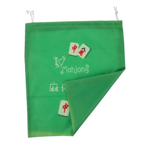 WHAMVOX Mahjong Aufbewahrungstasche Kordelzug Beuteltasche Leicht Tragbar Großes Reise Organizer Spieltasche Für Mahjong Enthusiasten WHAMVOX Mahjong Aufbewahrungstasche Kordelzug Beuteltasche Leicht Tragbar Großes Reise Organizer Spieltasche Für Mahjong Enthusiasten von WHAMVOX