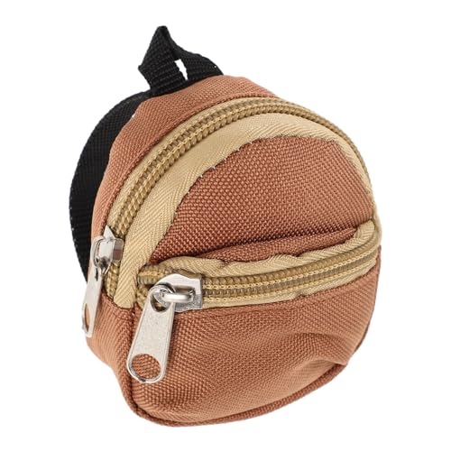 WHAMVOX Mini Babypuppenzubehör Cartoon Puppenrucksack Leichte Und Tragbare Puppenschultasche Mit Reißverschluss Für Kinderpuppenspielzeug WHAMVOX Mini Babypuppenzubehör Cartoon Puppenrucksack Leichte Und Tragbare Puppenschultasche Mit Reißverschluss Für Kinderpuppenspielzeug von WHAMVOX