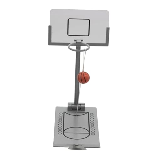 WHAMVOX Mini Basketballkorb Desktop Basketballspiel Stressabbau Tragbar für Büro Zuhause für Sportliebhaber von WHAMVOX