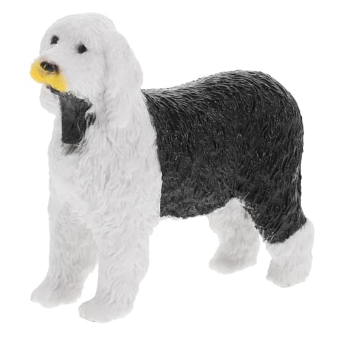 WHAMVOX Hundespielzeug Realistische Miniatur-welpenstatue Dekorative Stücke Für Regale von WHAMVOX