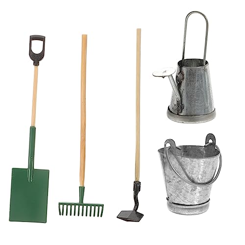 WHAMVOX Miniatur Gartengeräte Set Für Puppenhaus 5 Teiliges Zubehör Mit Gießkanne Dekoration Für Szenen Ideal Für Miniatur Landschaften Und Puppenhaus Gartenaccessoires WHAMVOX Miniatur Gartengeräte Set Für Puppenhaus 5 Teiliges Zubehör Mit Gießkanne Dekoration Für Szenen Ideal Für Miniatur Landschaften Und Puppenhaus Gartenaccessoires von WHAMVOX