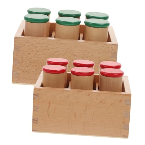 WHAMVOX Montessori Klangspielzeug Holzspielzeug für Auditive Sensorik Lernspielzeug Gehirnentwicklung und Beobachtungsfähigkeit mit Klaren Tönen Sicher und Fein Verarbeitet WHAMVOX Montessori Klangspielzeug Holzspielzeug für Auditive Sensorik Lernspielzeug Gehirnentwicklung und Beobachtungsfähigkeit mit Klaren Tönen Sicher und Fein Verarbeitet von WHAMVOX
