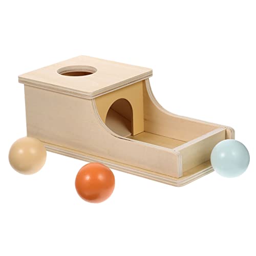 WHAMVOX Münzbox Lernspielzeug Für Kleinkinder Jahre Motorikspielzeug Aus Holz Hand Augen Koordination Und Feinmotorik Montessori Für Frühes Lernen von WHAMVOX