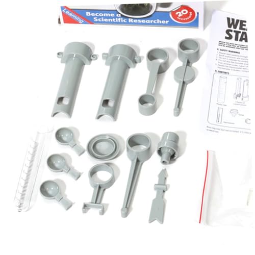 WHAMVOX Multifunktionale Wetterstation für DIY Wissenschaftliches Experimentierset Pädagogisches Lernspielzeug Leichtes Langlebiges Kunststoffmodell Fördert Intelligenzentwicklung von WHAMVOX