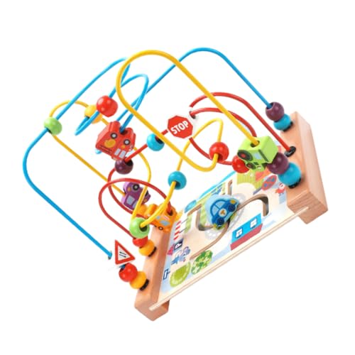WHAMVOX Multifunktionales Holzspielzeug Ocean Beads Maze für Buntes Lernspielzeug Feinmotorik Hand Auge Koordination und Kognitiven Entwicklung Sicher Lackiert WHAMVOX Multifunktionales Holzspielzeug Ocean Beads Maze für Buntes Lernspielzeug Feinmotorik Hand Auge Koordination und Kognitiven Entwicklung Sicher Lackiert von WHAMVOX