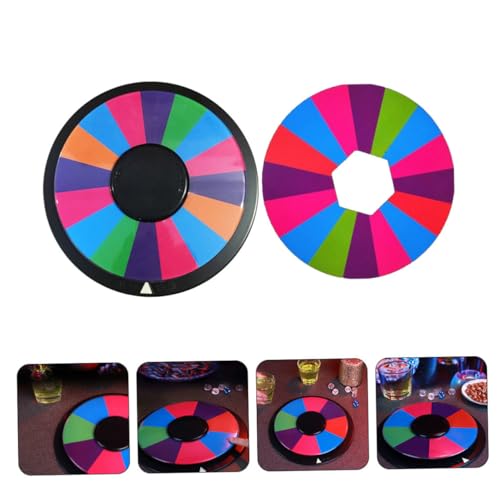 WHAMVOX Party Trinkspiel Drehspiel Felder Drehbarer Spieltisch aus Hochwertigem Kunststoff Leicht und Kompakt für Ktv Bar Party Lustiges Saufspiel Zubehör für Gesellige Runden und WHAMVOX Party Trinkspiel Drehspiel Felder Drehbarer Spieltisch aus Hochwertigem Kunststoff Leicht und Kompakt für Ktv Bar Party Lustiges Saufspiel Zubehör für Gesellige Runden und von WHAMVOX