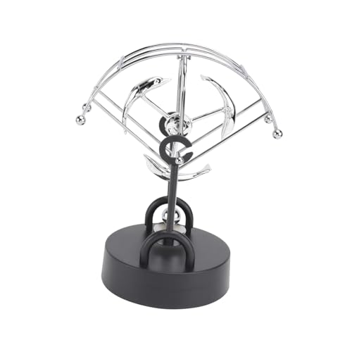 WHAMVOX Perpetual Motion Physics Desktop Ornament Elegantes Wissenschaftliches Bewegungsspielzeug Balanciert Selbstständig Stilvolles Schreibtischdekor für Erwachsene und Geschenk von WHAMVOX