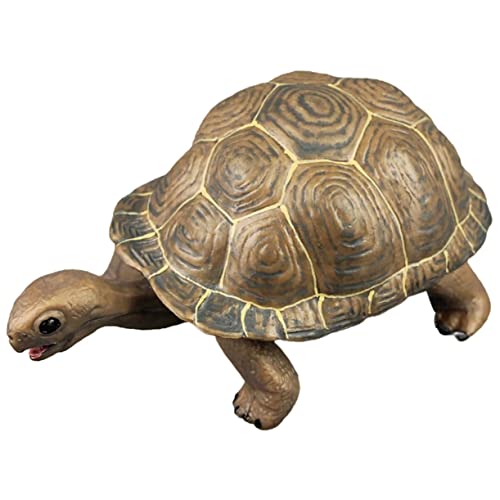 WHAMVOX Deko Schildkröte Schildkröte Schwimmtier Schildkröte Dekofigur Tortoise Ornament Für Kognitive Spielzeugfigur Realistische Fake Tortoise Figurine Als Tischdeko Ideal Für Garten Und von WHAMVOX