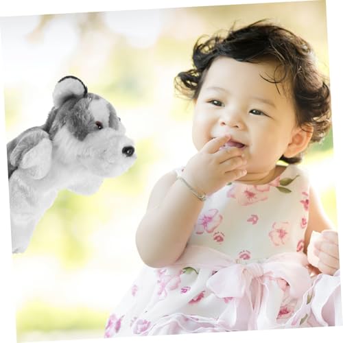 WHAMVOX Plüsch Wolf Handpuppe Kindergröße Interaktives Geschichtenerzählen Weiches Kuscheltier Handspielpuppe Fördert Kreativität und Kommunikation für Kindergarten und Zuhause WHAMVOX Plüsch Wolf Handpuppe Kindergröße Interaktives Geschichtenerzählen Weiches Kuscheltier Handspielpuppe Fördert Kreativität und Kommunikation für Kindergarten und Zuhause von WHAMVOX