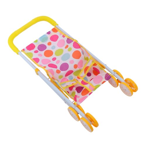WHAMVOX Puppenwagen Für Faltbarer Puppen Kinderwagen Mit Stabilem Rahmen Ideal Für Puppen Und Zubehör Perfekt Für Rollenspiele Und Puppenhaus Dekoration WHAMVOX Puppenwagen Für Faltbarer Puppen Kinderwagen Mit Stabilem Rahmen Ideal Für Puppen Und Zubehör Perfekt Für Rollenspiele Und Puppenhaus Dekoration von WHAMVOX