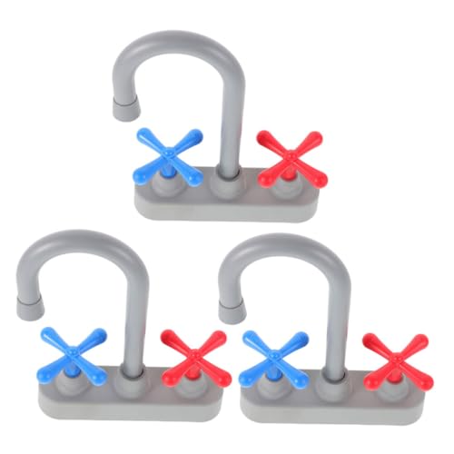 WHAMVOX Realistischer Spielküchen-Wasserhahn Ersatz mit Echtem Wasserfluss Robustes Kunststoff- Kindgerecht für Rollenspiele Jungen und Mädchen WHAMVOX Realistischer Spielküchen-Wasserhahn Ersatz mit Echtem Wasserfluss Robustes Kunststoff- Kindgerecht für Rollenspiele Jungen und Mädchen von WHAMVOX