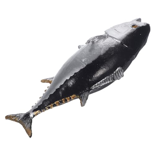 WHAMVOX Realistisches Modell Fischfigur aus Robustem Kunststoff Detailgetreue Simulation Tuna Tierfigur Pädagogisches für Dekoratives Unterwassertier Geschenk von WHAMVOX