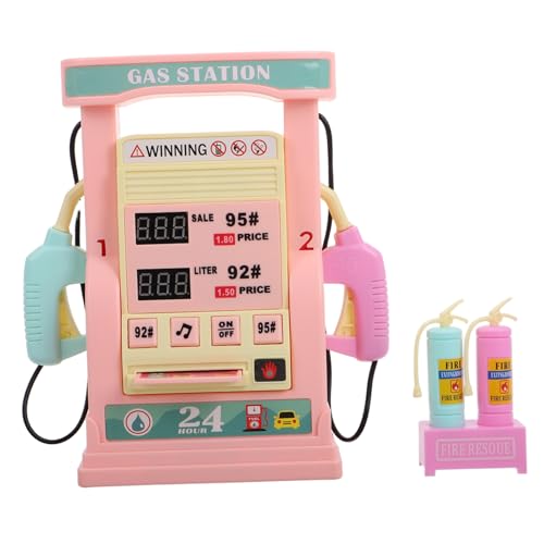 WHAMVOX Kinder-spielset Zum Zusammenbauen Tankstellenmodell Mit Zählfunktion von WHAMVOX