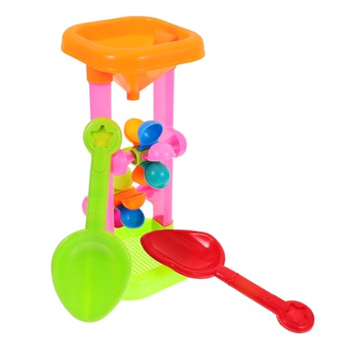 WHAMVOX Sandspielzeug für Sanduhr und Wasserrad Robustes Sicheres Strandspielzeug für Outdoor Garten Sandkasten und Schwimmbad Kreatives Sommerspielzeug für Jungen und Zufällige Farbe von WHAMVOX