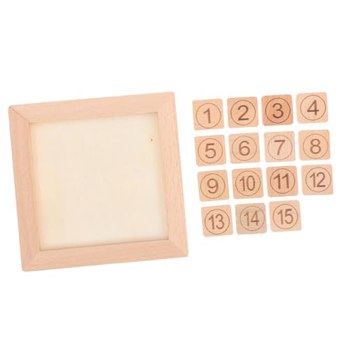 WHAMVOX Schiebepuzzle aus Holz für Pädagogisches Zahlenspielzeug Feinmotorik Lernspielzeug für Zuhause und Schule WHAMVOX Schiebepuzzle aus Holz für Pädagogisches Zahlenspielzeug Feinmotorik Lernspielzeug für Zuhause und Schule von WHAMVOX