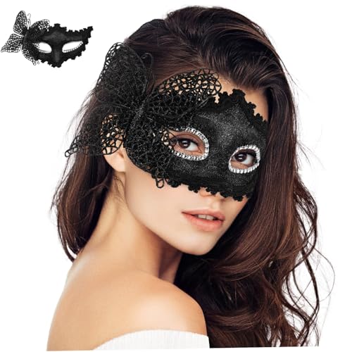 WHAMVOX Festival Maske Erwachsene Spitze Halb Maskerade Maske Für Frauen Party von WHAMVOX