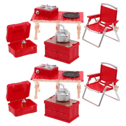 WHAMVOX -Set Kinder-so-tun-als-Camping-Set Mit Klappbaren Stühlen, Picknicktisch Im Freien, Tragbarer Herd Für Kleinkinder, Erkundung Im - Und Außenbereich von WHAMVOX