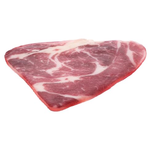 WHAMVOX Simulation Rindfleisch Scheibe Modell Dekorative Rindfleisch Modell Gefälschte Rindfleisch Dekoration Küche Prop WHAMVOX Simulation Rindfleisch Scheibe Modell Dekorative Rindfleisch Modell Gefälschte Rindfleisch Dekoration Küche Prop von WHAMVOX