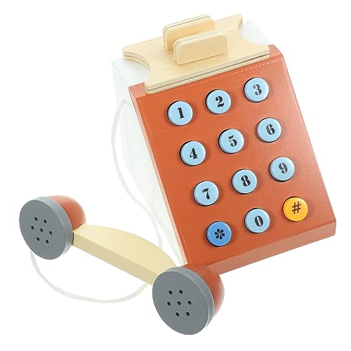 WHAMVOX Retro Telefon Für Vintage Telefon Für Rollenspiele Pädagogisches Holzspielzeug Zur Der Digitalen Wahrnehmung Und Interaktion Geeignet Für Kleinkinder Und WHAMVOX Retro Telefon Für Vintage Telefon Für Rollenspiele Pädagogisches Holzspielzeug Zur Der Digitalen Wahrnehmung Und Interaktion Geeignet Für Kleinkinder Und von WHAMVOX