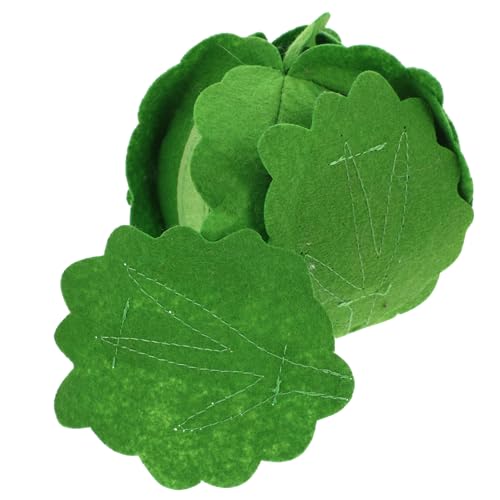 WHAMVOX Felt Cabbage Toy Montessori Abnehmbares Spielerisches Für Frühe Fördert Feinmotorik Und Kreativität Sicheres Spielzeug Weichem Filz Für Aller Altersgruppen von WHAMVOX