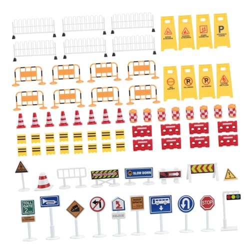 WHAMVOX Simulierte Verkehrszeichen Spielset Verkehrsbarrieren Realistische Straßenverkehrsschilder Farbenfroh Robust Langlebig für Baustellen und Verkehrserziehung WHAMVOX Simulierte Verkehrszeichen Spielset Verkehrsbarrieren Realistische Straßenverkehrsschilder Farbenfroh Robust Langlebig für Baustellen und Verkehrserziehung von WHAMVOX