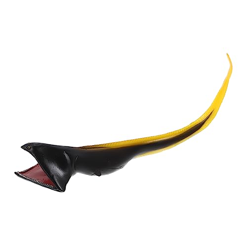 WHAMVOX Simuliertes Aal Modell aus Realistische Meerestierfigur Lernspielzeug für Dekoration für Schlafzimmer und Wohnzimmer Helle Farben Langlebig und Sicher von WHAMVOX