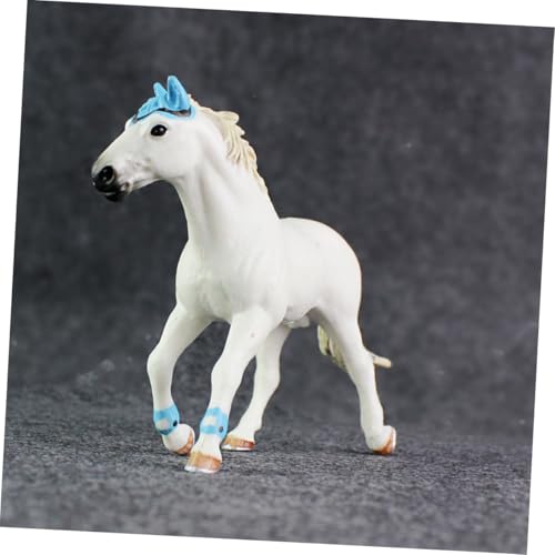 WHAMVOX Simuliertes Pferdemodell Lernspielzeug Realistisches Wildpferd Modell Leicht Tragbar Kreatives Geschenk für Jungen Mädchen Spielspaß Innen Außen WHAMVOX Simuliertes Pferdemodell Lernspielzeug Realistisches Wildpferd Modell Leicht Tragbar Kreatives Geschenk für Jungen Mädchen Spielspaß Innen Außen von WHAMVOX