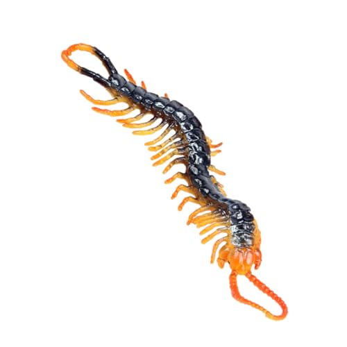 WHAMVOX Simuliertes Scolopendra aus Hochwertigem Kunststoff Lebensechtes Statisches Centipede Modell Lustiges Kunstinsekt für Scherzen Sicher und Detailgetreu Gestaltet WHAMVOX Simuliertes Scolopendra aus Hochwertigem Kunststoff Lebensechtes Statisches Centipede Modell Lustiges Kunstinsekt für Scherzen Sicher und Detailgetreu Gestaltet von WHAMVOX