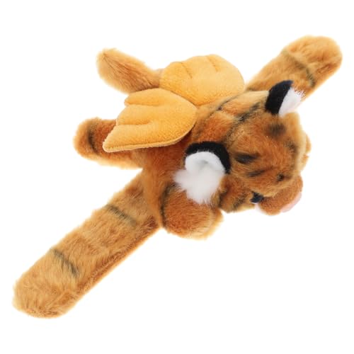 WHAMVOX Slap-Armband Mit Tiermotiv, Partyzubehör, Kuscheltiere, Slap-Armband, Plüschtier, Dschungel-Thema, Simuliertes Armband, Cartoon-Tier-Slap-Armband WHAMVOX Slap-Armband Mit Tiermotiv, Partyzubehör, Kuscheltiere, Slap-Armband, Plüschtier, Dschungel-Thema, Simuliertes Armband, Cartoon-Tier-Slap-Armband von WHAMVOX