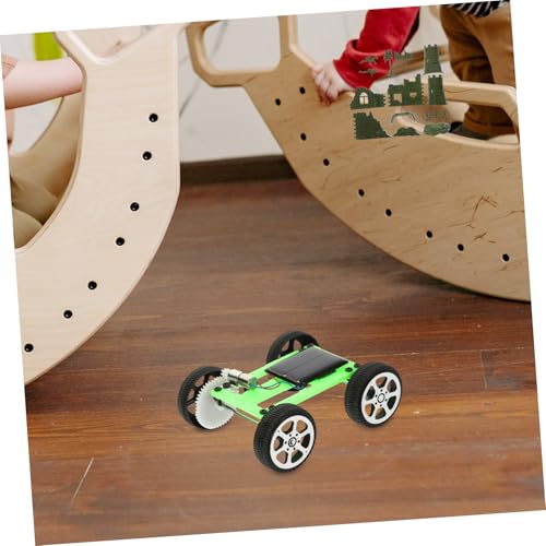 WHAMVOX Solar Fahrzeug Bausatz für DIY Solar Auto Modell Kit Wissenschaftliches Experiment Lehrreiches Energie Lernset Sicher und Umweltfreundlich Grün WHAMVOX Solar Fahrzeug Bausatz für DIY Solar Auto Modell Kit Wissenschaftliches Experiment Lehrreiches Energie Lernset Sicher und Umweltfreundlich Grün von WHAMVOX