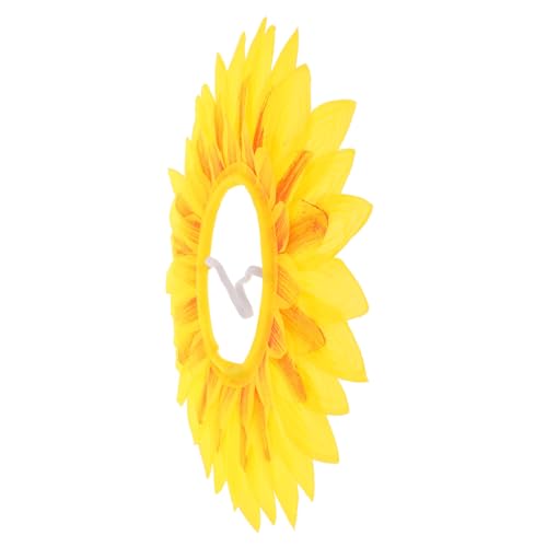 WHAMVOX Sonnenblumen-kopfbedeckung für Jungen und Mädchen für Tanzparty-hüte Gänseblümchen-sonnenblumen-kopfbedeckung Requisite Blumen-kostümzubehör von WHAMVOX